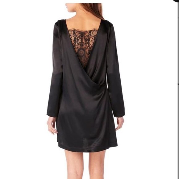 Michael Stars Dresses & Skirts - NWT Michael Stars Satin Surplice Shift Dress M